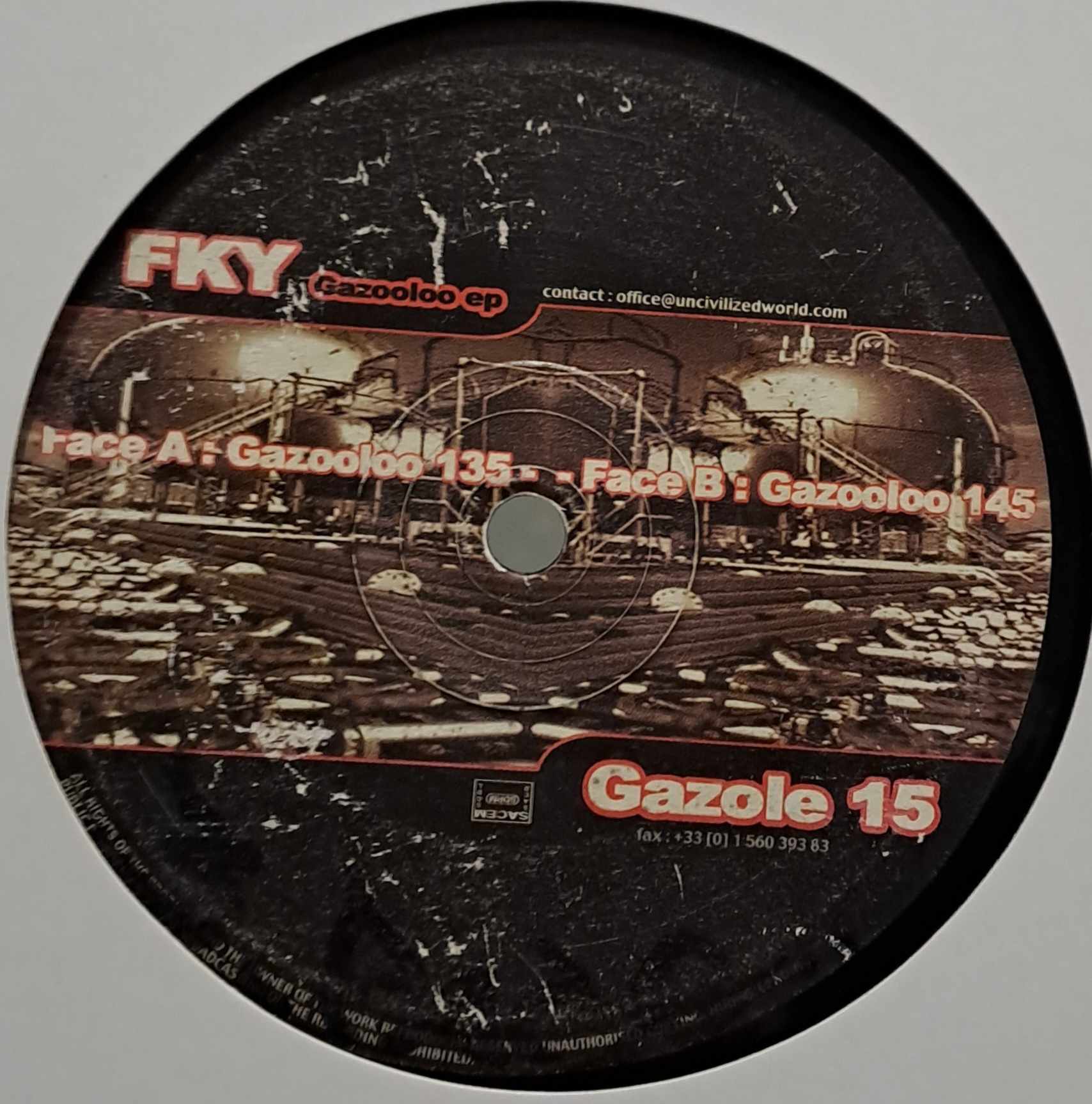 Gazole 15 - vinyle tribe